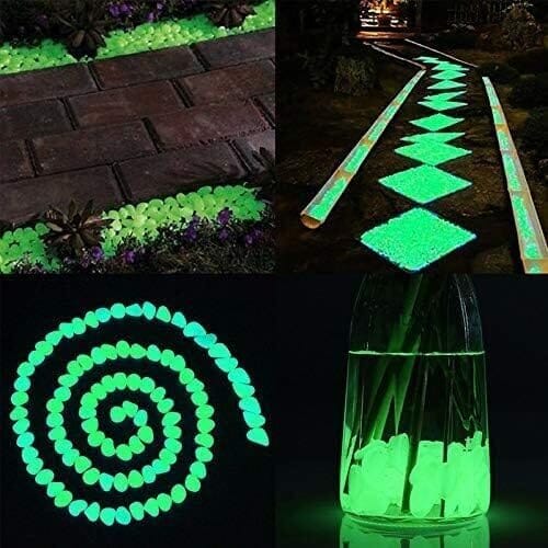 Décoration Jardin - GlowStones™ - Vert - Espace Lumineux