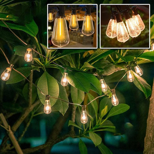 guirlande lumineuse exterieur | Ambiance Guinguette - Espace Lumineux